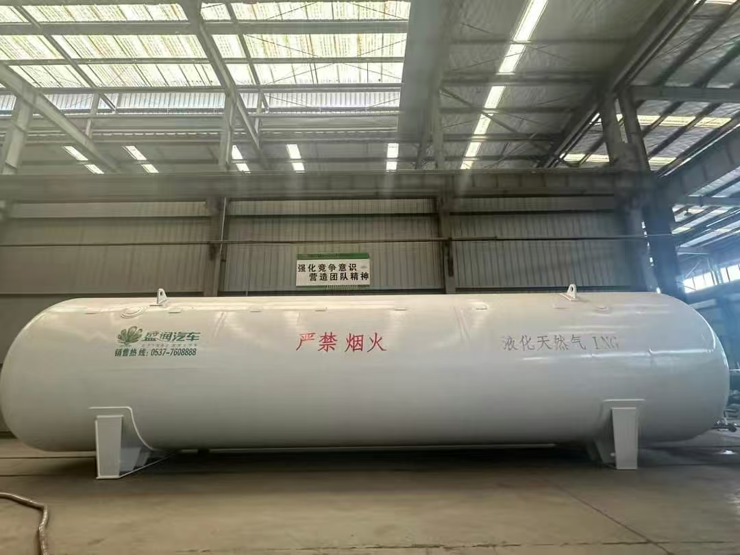 Shengrun Brand LNG (Liquefied Natural Gas) Horizontal Storage Tank